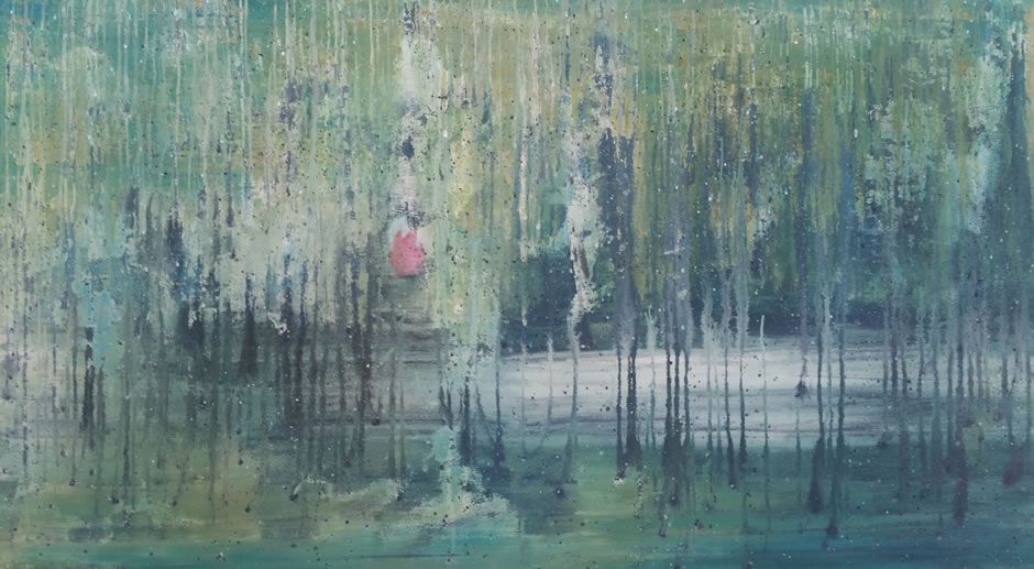 mixed media leinwand